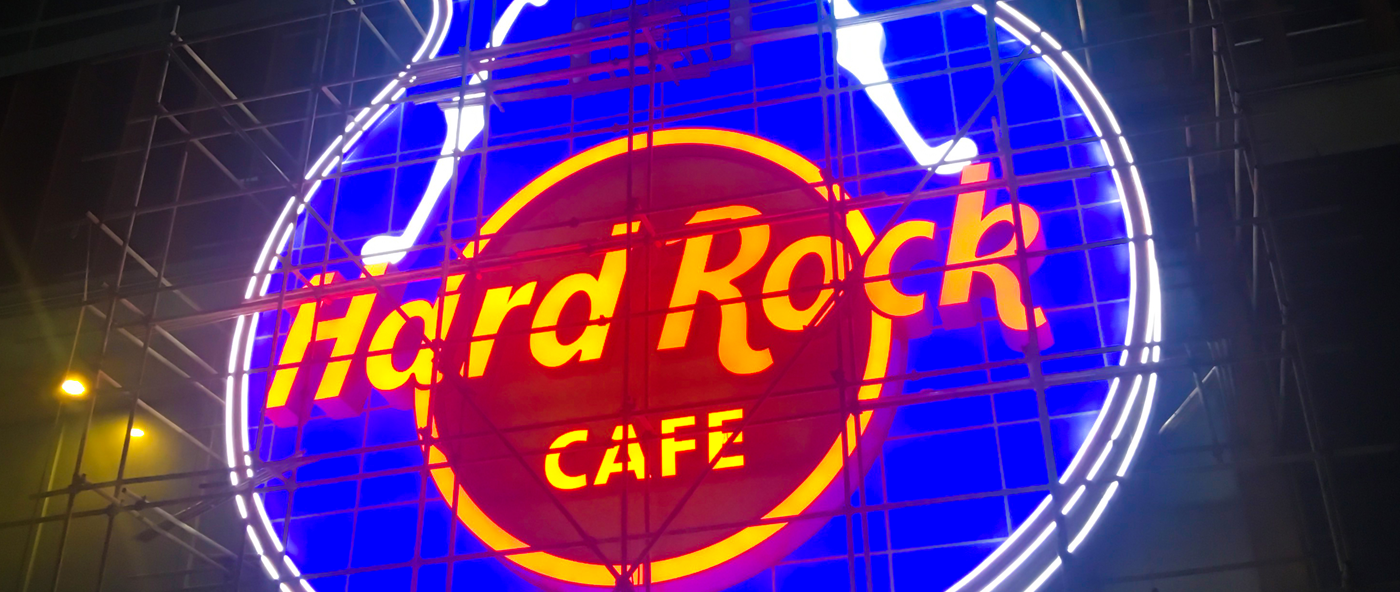 深圳Hard Rock 酒店LED發(fā)光字